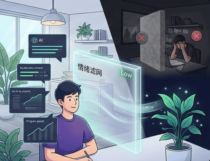 情绪滤网理论真实图示